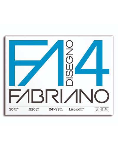 ALBUM DISEGNO FABRIANO F4 LISCIO 24x33cm