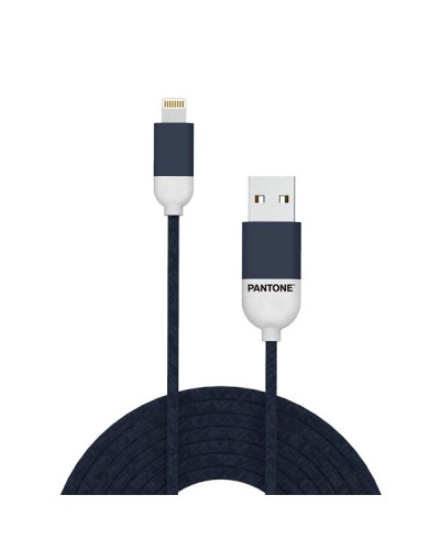 PANTONE - Cavo USB-A to Lightning potenza massima 12 Watt, lunghezza cavo 1.5 mt