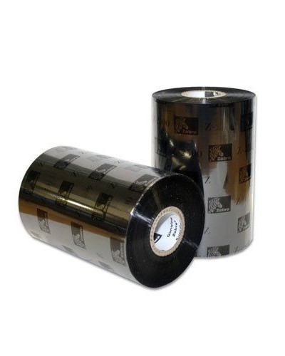 Zebra Ribbon Cera 110x450mt per Stampanti Industriali