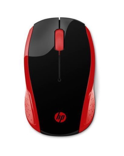 HP 200 RED WIRELESS MOUSE
