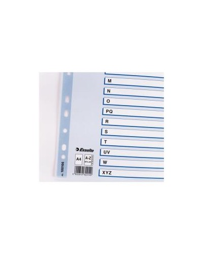 CF10 RUBRICA MYLAR A-Z F.TO A4 COLO