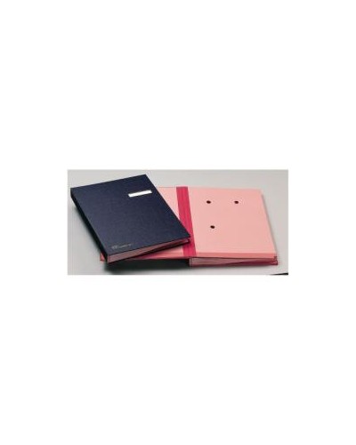 LIBRO FIRMA BLU CON PORTA ETICHETTA INTERCAMBIABILE