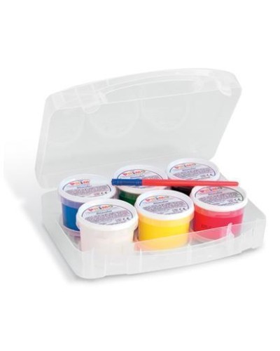 CONF6  VASETTI TEMPERA C.ASS.100G