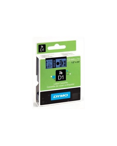 Nastri standard D1 12mmx7m nero/blu