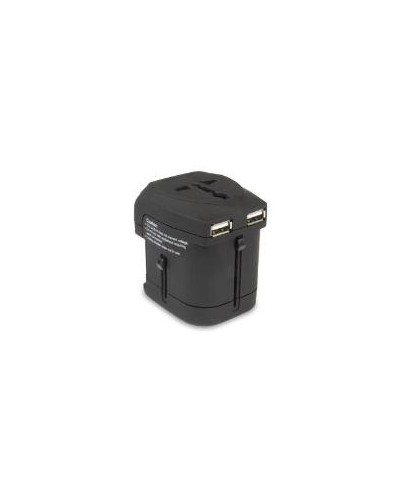 XPW2UTRAVEL Adattatore da viaggio + 2 USB Charger 2,1A