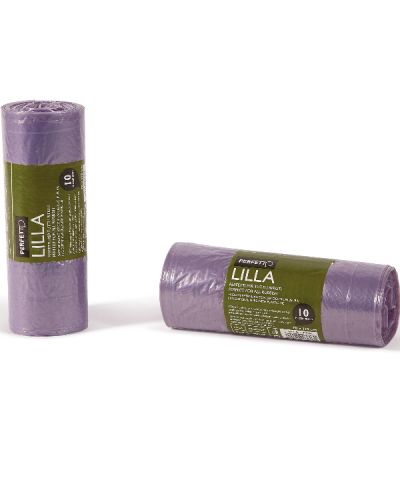 SACCHI IMMONDIZIA 10PZ 70X110 VIOLA