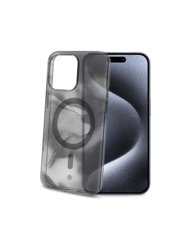 MAGSHADES - Cover semi-trasparente dotata di tecnologia Magsafe, bordi rinforzati, protezione tasti compatibile per Apple iPhon