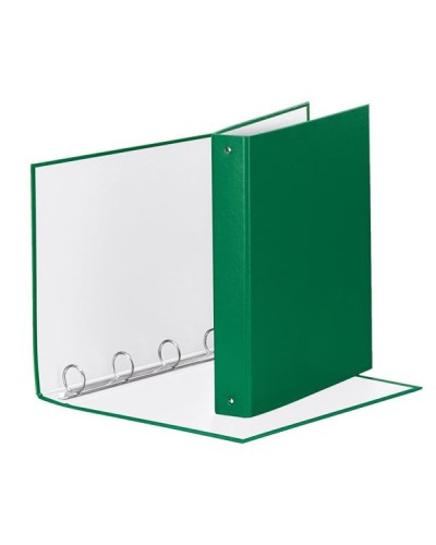 Raccoglitore Esselte Meeting 4 anelli A4 verde