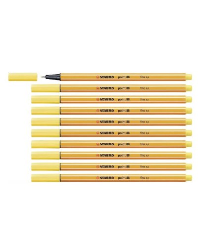 CF10 FINELINER POINT 88 GIALLO