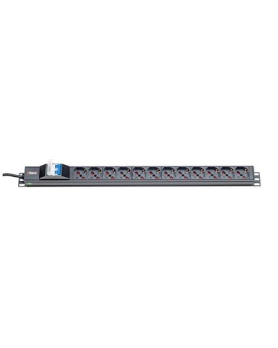 PDU 1U 12 PRESE UNIVERSALE CON INTERRUTTORE MAGNETICO