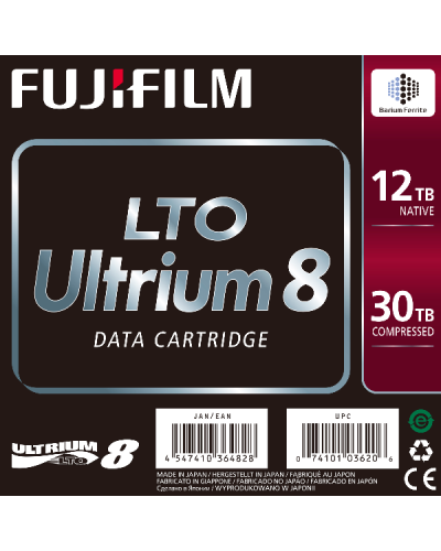 LTO 8 ULTRIUM 12TB NATIVI 30TB COMP