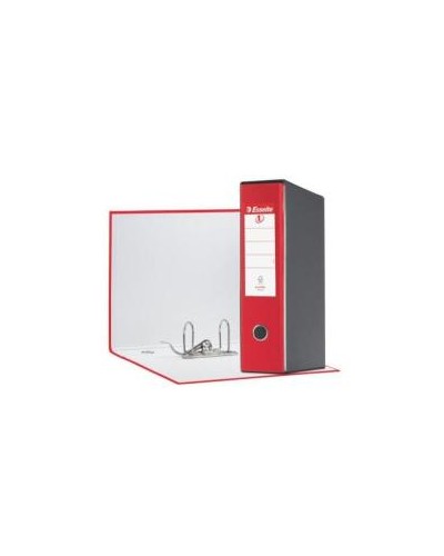 Registratore Esselte Eurofile Protocollo dorso 8 Rosso (6 pz