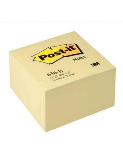 POST IT-636B-CUBO GIALLO76X76