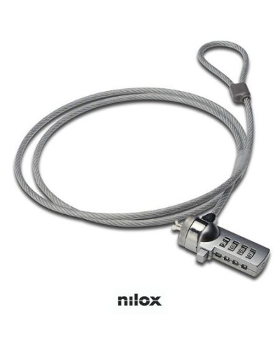 NILOX TECH - Cavo di sicurezza 1.5 Mt con combinazione numerica