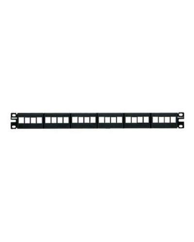 PANNELLO 1U PER 24 RJ45U NETKEY NERO