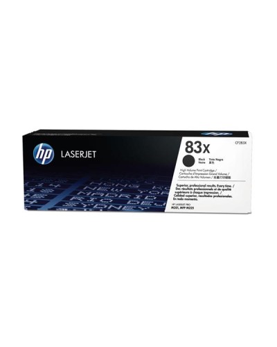 83X BLACK LASERJET TONER CARTRIDGE