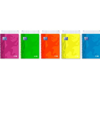 Quaderno a spirale Favorit A4 5mm 60 fogli colori assortiti