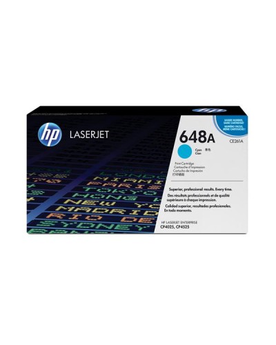 Cartuccia Toner Ciano HP Color LaserJet CE261A