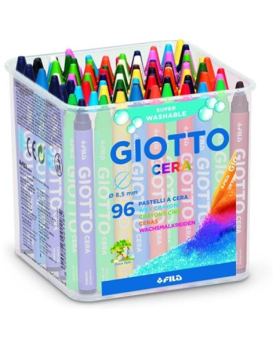CF96 GIOTTO CERA MAXI BAR. COL ASS