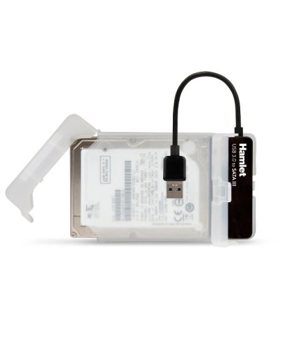 XADU3SATA  Adattatore USB-A 3.0 to SATA III + CUSTODIA HDD