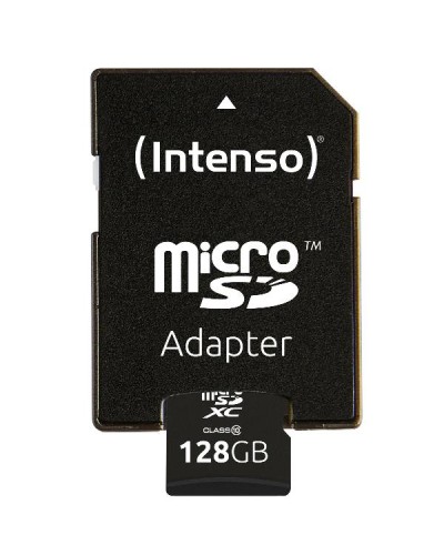 MICRO SD CLASSE 10 128 GB con ADATTATORE