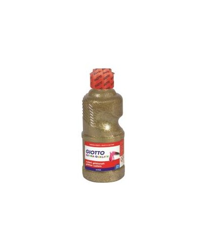 FLACONE 250ML TEMPERA ORO GLITTER