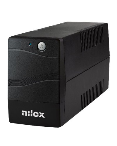 NILOX TECH - UPS Premium Line INTERACTIVE 1500VA, connessione USB, 2 Prese d’uscita protette da blackout, Stabilizzazione Ten