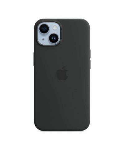 iPhone 14 Silicone Case with MagSafe - Midnight