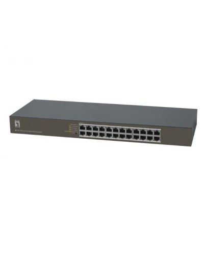 LEVELONE GEU-2432 - SWITCH GIGABIT a 24 porte, 19" RackMount kit