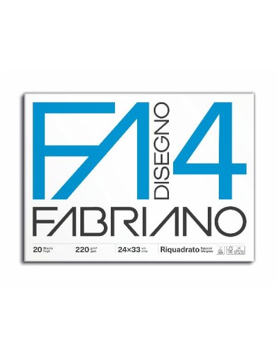 ALBUM DISEGNO FABRIANO F4 LISCIO RIQ. 24x33cm