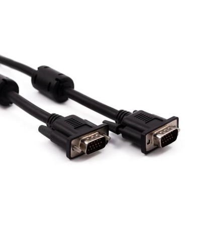 NILOX TECH - Cavo con connettore VGA a connettore VGA, maschio a maschio, lunghezza cavo 1.8 mt