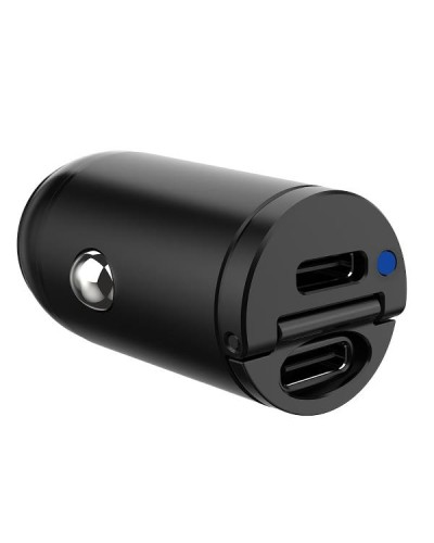 CCMINI2USBC - 30W 2 USB-C Mini Car Charger [PRO POWER]
