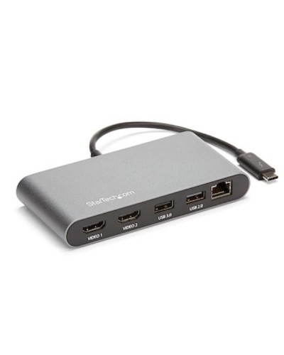 Thunderbolt 3 Mini Dock - TB3 Docking Station per 2 monitor HDMI