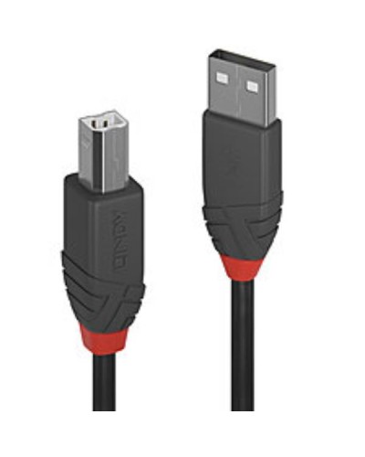 Cavo USB 2.0 Tipo A a B Anthra Line, 5m