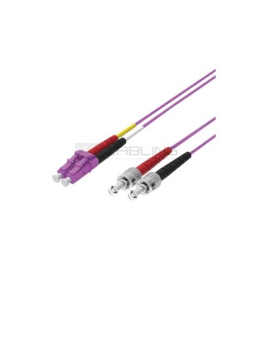 PATCH 2FO OM4 LCD/2ST VIOLA 1M