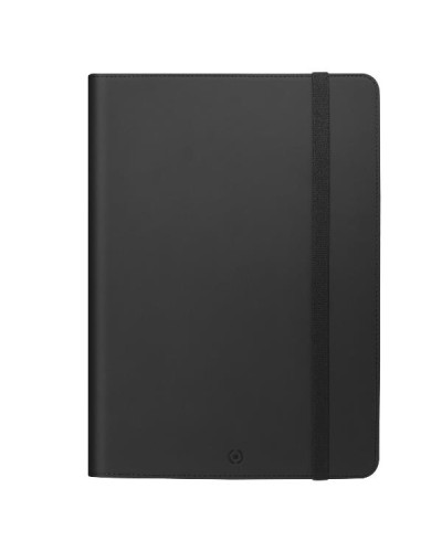 BOOKBAND - Custodia a libro con funzione stand con banda elastica per chiusura, porta pennino compatibile con Apple iPad Pro 12