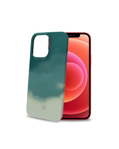 WATERCOLOR - Cover multicolore in TPU con finitura soft touch, bordi anti-scivolo compatibile con Apple iPhone 13 Pro