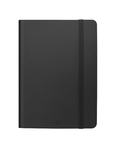 BOOKBAND - Custodia a libro con funzione stand con banda elastica per chiusura, porta pennino compatibile con Samsung Galaxy Ta
