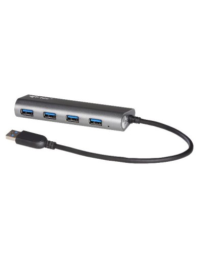 HUB USB-A 3.2 Metal a 4 Porte USB-A 3.2 Gen 1 - con alimentatatore