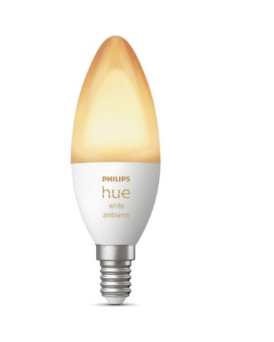 HUE WHITE AMBIANCE LAMPADINA E14 5.