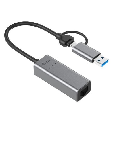 Adattatore universale USB-C / USB-A (M)  a Ethernet RJ-45 (F) fino a 2.5 Gbps