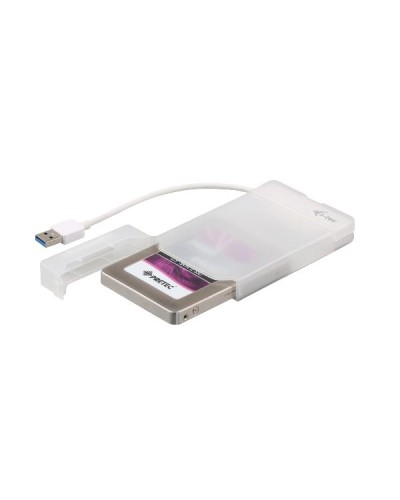 Box esterno USB 3.0 per HDD 2.5” SATA - Bianco