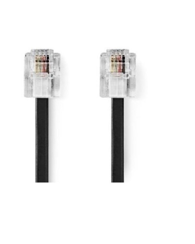 NILOX TECH - Cavo di rete Ethernet RJ11, maschio a maschio, lunghezza cavo 2 mt