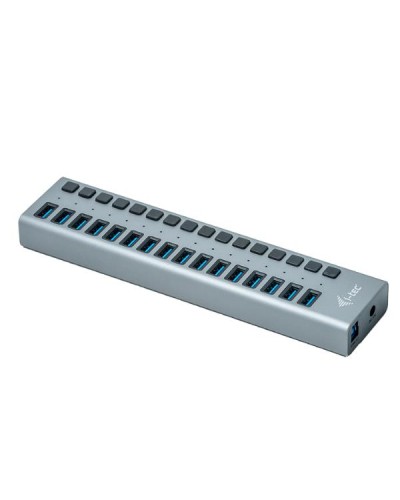 HUB USB-A 3.2 a 16 porte USB-A 3.2 gen 1, con alimentatore 90W