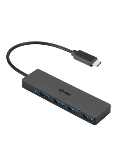 USB 3.1 TYPE C SLIM 4 PORT-BK