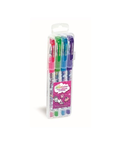 CF4 PENNE GEL GLITTERATE UNICORNO