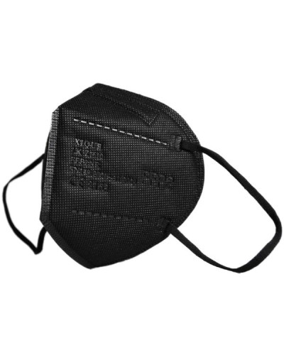 MASCHERINA FILTRANTE FFP2 VALUE&SAFE CON ELASTICI - NERA