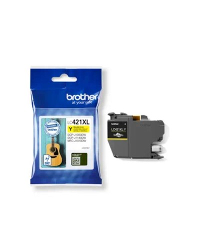 Cartuccia inchiostro Gialla Brother LC421XLY