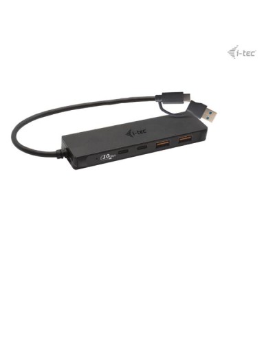 HUB Universale USB-C / USB-A a 4 Porte USB: 2x USB-C 3.2 Gen 2 (10Gbps) + 2 x USB-A 3.2 Gen 2 (10Gbps)