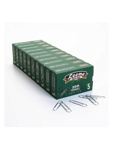 CF10X100 FERMAGLI ZINCATI N5